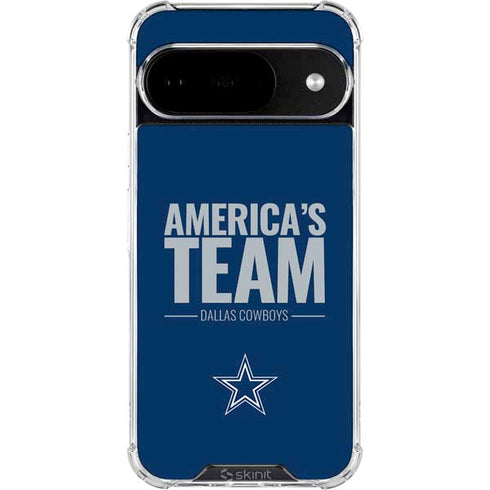 NFL Dallas Cowboys Team Motto Google Pixel 10 Clear Case